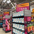 Hookei Supermarket Merchandising Display Large Price Spiral Sign Board for Advertising