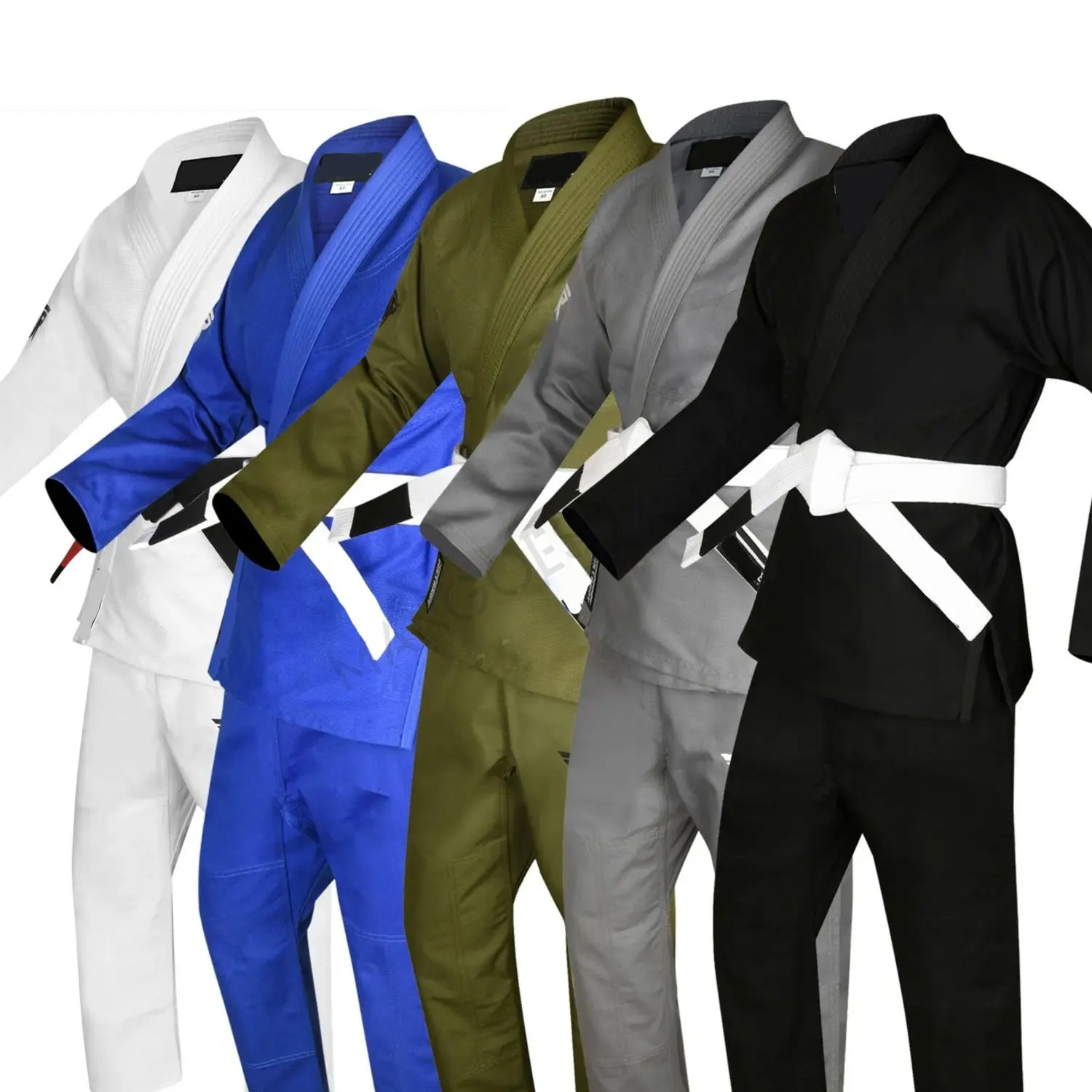 New Arrival Brazilian Jiu Jitsu Gi Sets Martial Arts Uniforms Customizable Lightweight Durable 100% Cotton Unisex Grappling