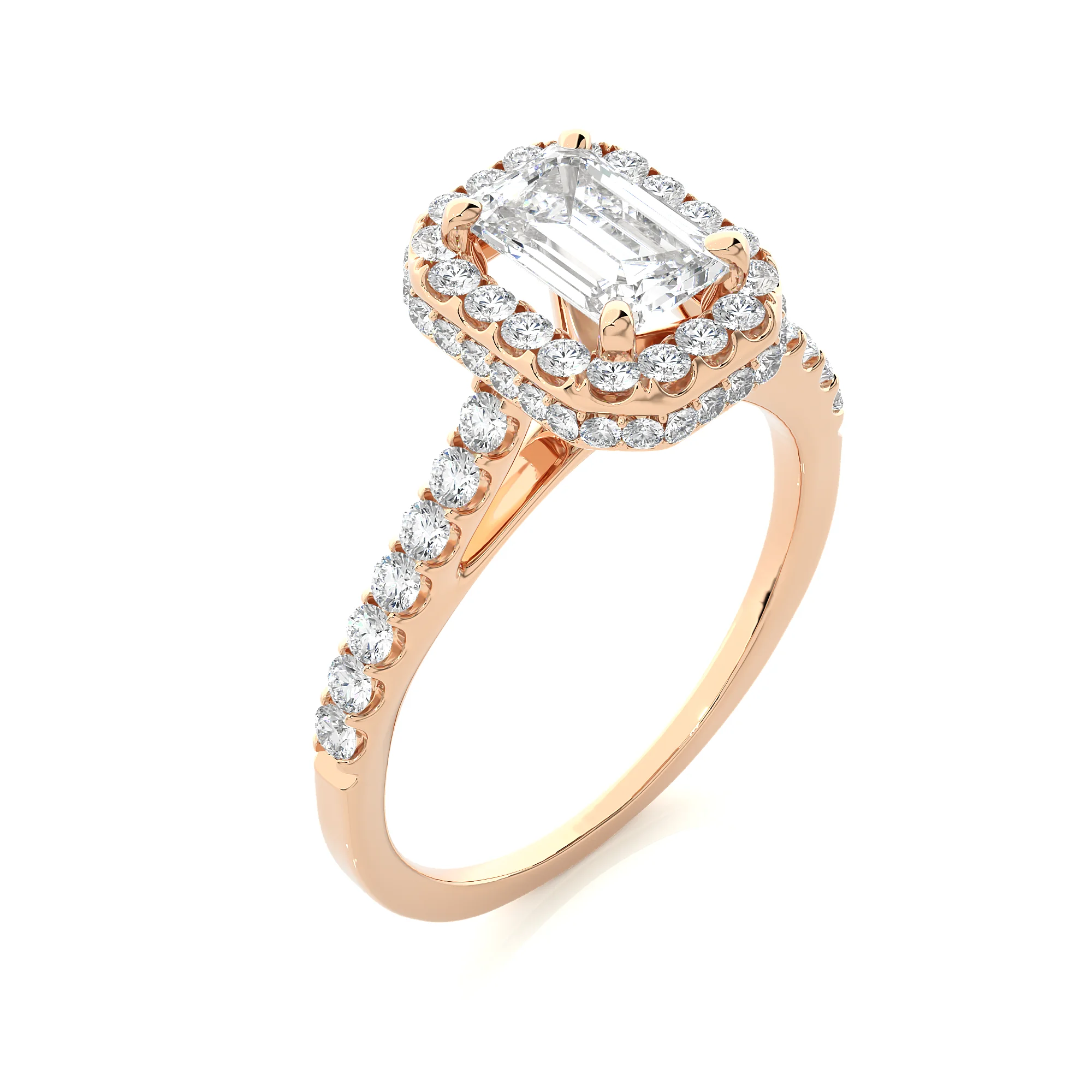 Wholesale Luxury Diamond Ring Gold Plated Zircon Rings  Indian Style Bride Wedding Engagement Use Womens Diamond Ring