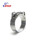 40-43MM Heavy Duty Stainless Steel Hose Clamp Single Bolt Head for Automotive Connection Adjustable Inch MegaBDM