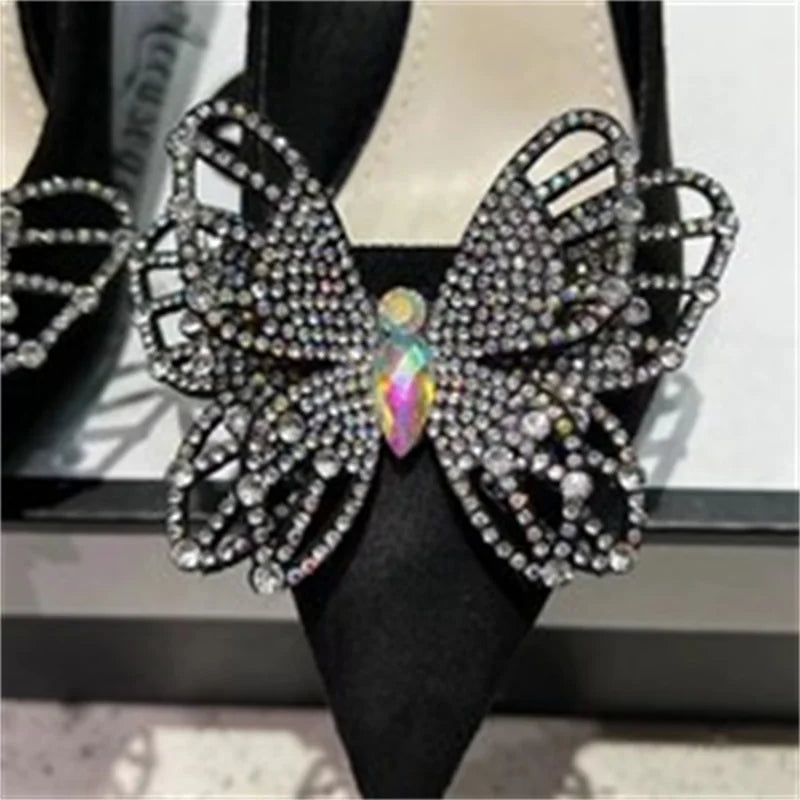 Rhinestone three-dimensional bow rhinestone high-grade corsage bag decoration