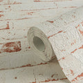 Made in Germany Modern Damask Non Woven Wallpaper Rolls Stone Red Brown Beige 1005 X 053 m Sound-Absorbing
