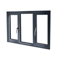 Customized Modern Design Aluminum Alloy Windows Casement Windows Double Glazed Glass windows for Houses