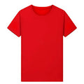 OEM Custom Logo Embroidery Print Pure Cotton Round Neck T-shirt Advertising Shirt Loose T-shirt Work Uniform