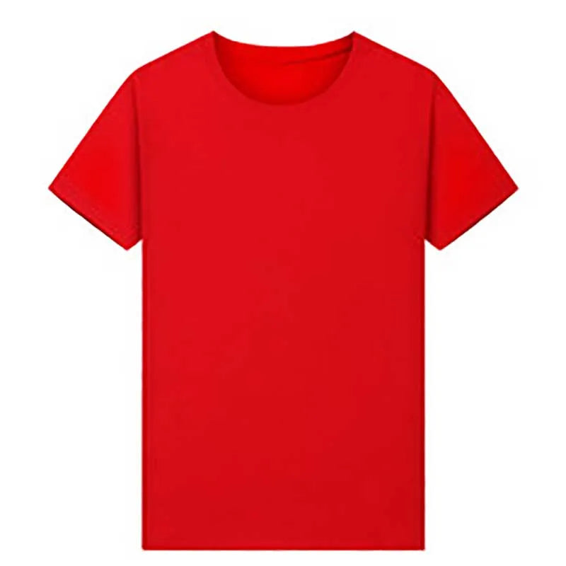 OEM Custom Logo Embroidery Print Pure Cotton Round Neck T-shirt Advertising Shirt Loose T-shirt Work Uniform