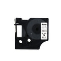 Tatrix 6mm Black on White Compatible Label Tape Cartridge 43613 for DYMO LabelManager PNP/150/160/210D/280/350/420P/450/450D/500