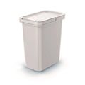 KEDEN 12L Square Recycling Bin White