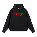 Unisex Cotton Luxury Hoodies Custom Logo Print Casual Pullover Tracksuit Embroidered Fleece Bulk Heavyweight Washed Techniques