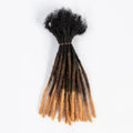 Hot Selling 1B/4/27 Ombre Human Hair Dreadlocks 0.6cm Crochet Dreadlock Braiding Hair
