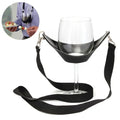 Wine Glass Holder Necklace Portable Wine Yoke Beverage Cups Lanyard for Glass Holder Straps Mothers Day Birthday Gifts