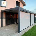 Angel Customized Aluminum Louvered Pergola Adjustable Pergola Gazebo Awnings Louvered Outdoor Aluminum Frame Modern Pavilion