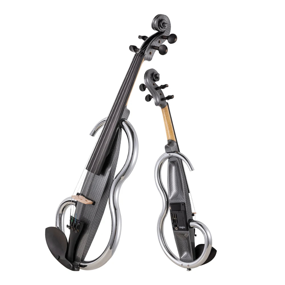 Low MOQ Violin Profesional Kinglos 4/4 Electric Violin MegaBDM