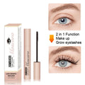 OTVENA Eyelashes Enhancer Serum Black 2 in 1 Function Makeup Mascara Waterproof