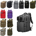 Black Armygreen Large Custom logo Men's Sport Tactical Backpack 45L Outdoor Camping Oem Colour Assaulted Nylon Tactical Backpack