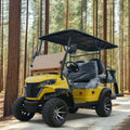 Rainbow 48Volt Electric Golf Cart Customized 4 Seats Golf Trolley Cart Electric Buggy Car 30Km/h 70-90km