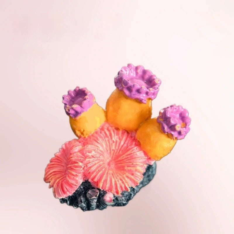 Factory Wholesale Eco-Friendly Resin Starfish and Seaweed Multi-Functional Artificial Coral Aquarium