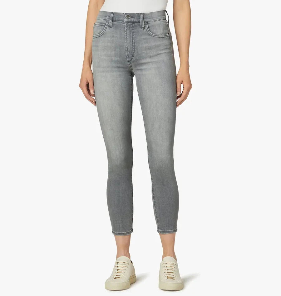 2025 Summer High Rise Straight Crop Women Jeans Crazy Curvy Denim Pants Breathable Washable Painted Ankle-Length Mid Waist