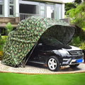 Wholesale Foldable Retractable Car Carport Portable Outdoor Steel Garage Tent Canopy Easy Install Vinyl Clad for Car Protection