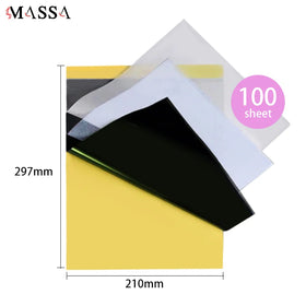 MASSA Wholesale A4 Size Disposable Tattoo Transfer Paper 100 Sheets/Box Dedicated for Permanent Makeup Accessories