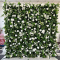 Artificial Flower Wall Customized Wedding Backdrop 3d Rose Flower Wall Panel