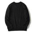 OEM Custom Crewneck Solid Winter Men's Sweatshirt Pullover Hoodie Fleece Breathable 100% Cotton