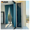 Eloyd Bi-Folding Patio Door Triple Glass Heat Insulation with Aluminum Double Glass Frame Exterior Aluminum Alloy Door