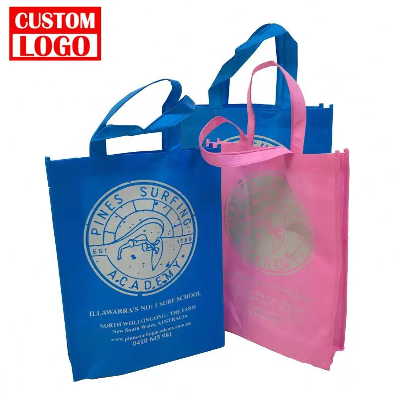 Factory Price Logo Printed Cheap Shopping Foldable Cheap Design Wholesale Recycle Non Woven Bag
