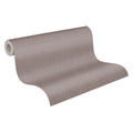 Made in Germany - Wallpaper rolls Solid Plain Brown - Non Woven- Modern Wallpaper Structure for Walls - 1005 x 053 m