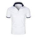 Oem custom logo embroidery printed design summer solid color short sleeved breathable and comfortable polo shirt