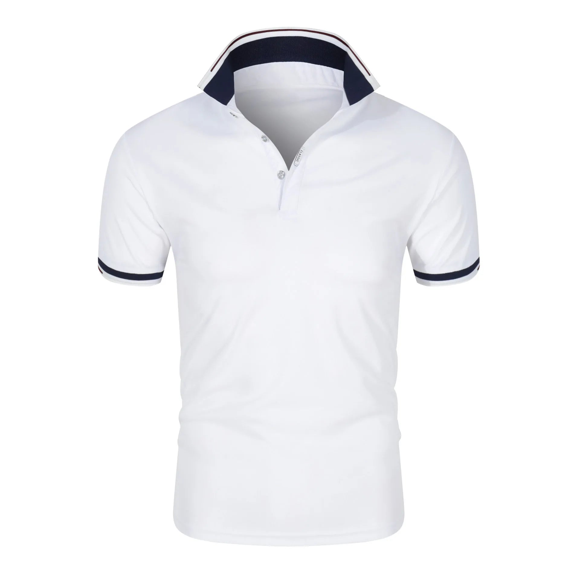 Oem custom logo embroidery printed design summer solid color short sleeved breathable and comfortable polo shirt
