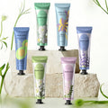 Custom Logo Freesia Hand Cream 30g Portable Moisturizing & Whitening Lotion for Dry Hands Private Label OEM Skin Care Product