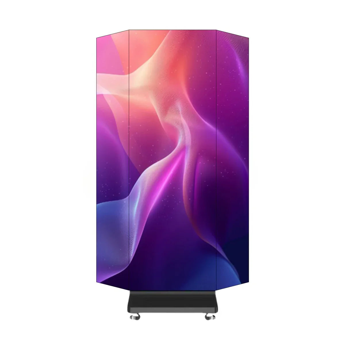 Tri-foldable Led Poster Display 4k P1.86 P2 P2.5 P3 LED Poster Stand Screen Board Banner Hanging Exhibition LED Display