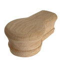 Custom Wood Handrail Fitting Hard Maple Traditional Elegant Rubber for Indoor/Outdoor Staircase Balcony-Eco-Friendly Durable