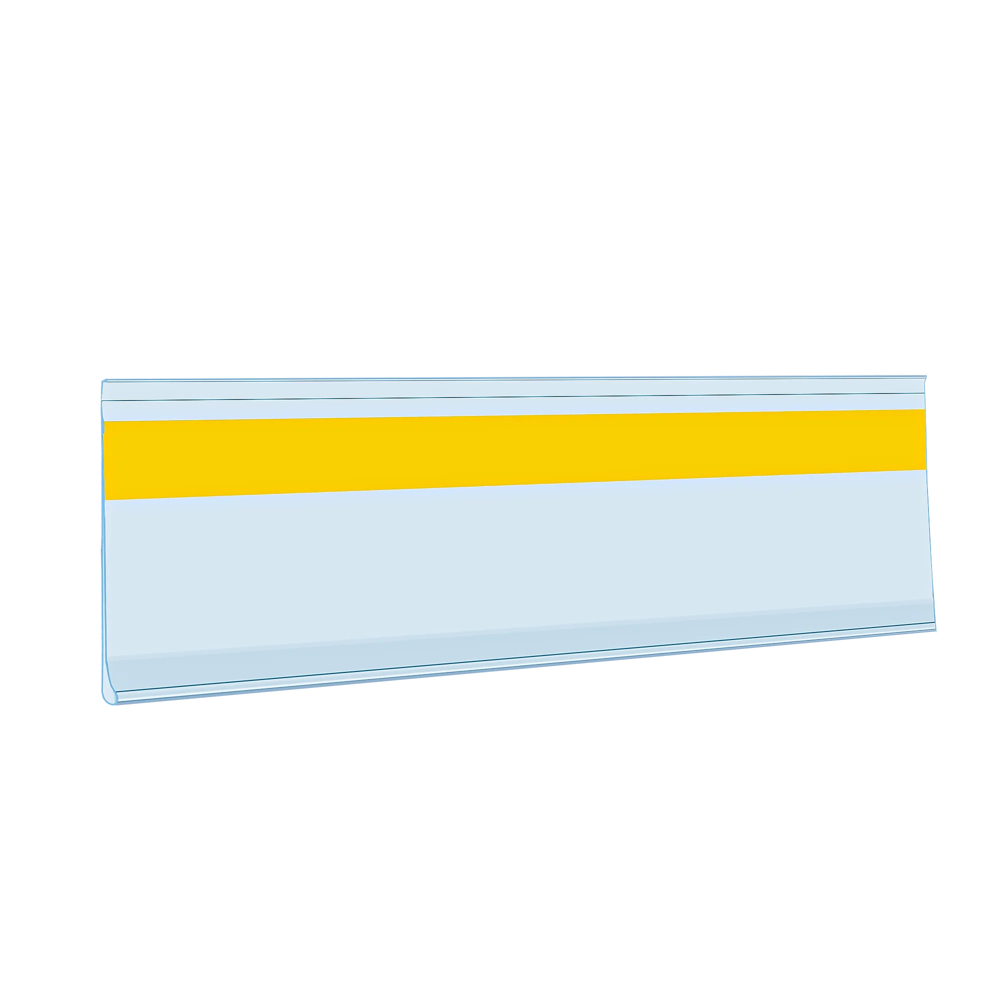 Hookei Price Tag Clear Plastic Label Holder Retail Price Label Merchandise Sign Display Holder