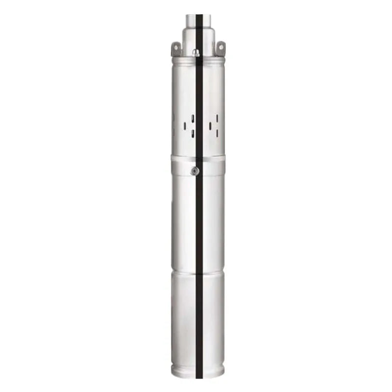 RANKING SP2-120 60V DC Brushless Solar Power Stainless Steel Screw Pump Deep Well Pump 1 HP 120m Head MPPT Built-in Controller