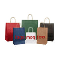 MU PACKING Paper Bag Clothing Custom Logo Kraft Paper Bag Shopping Gift Food Reusable Use Kraft Paper Bag