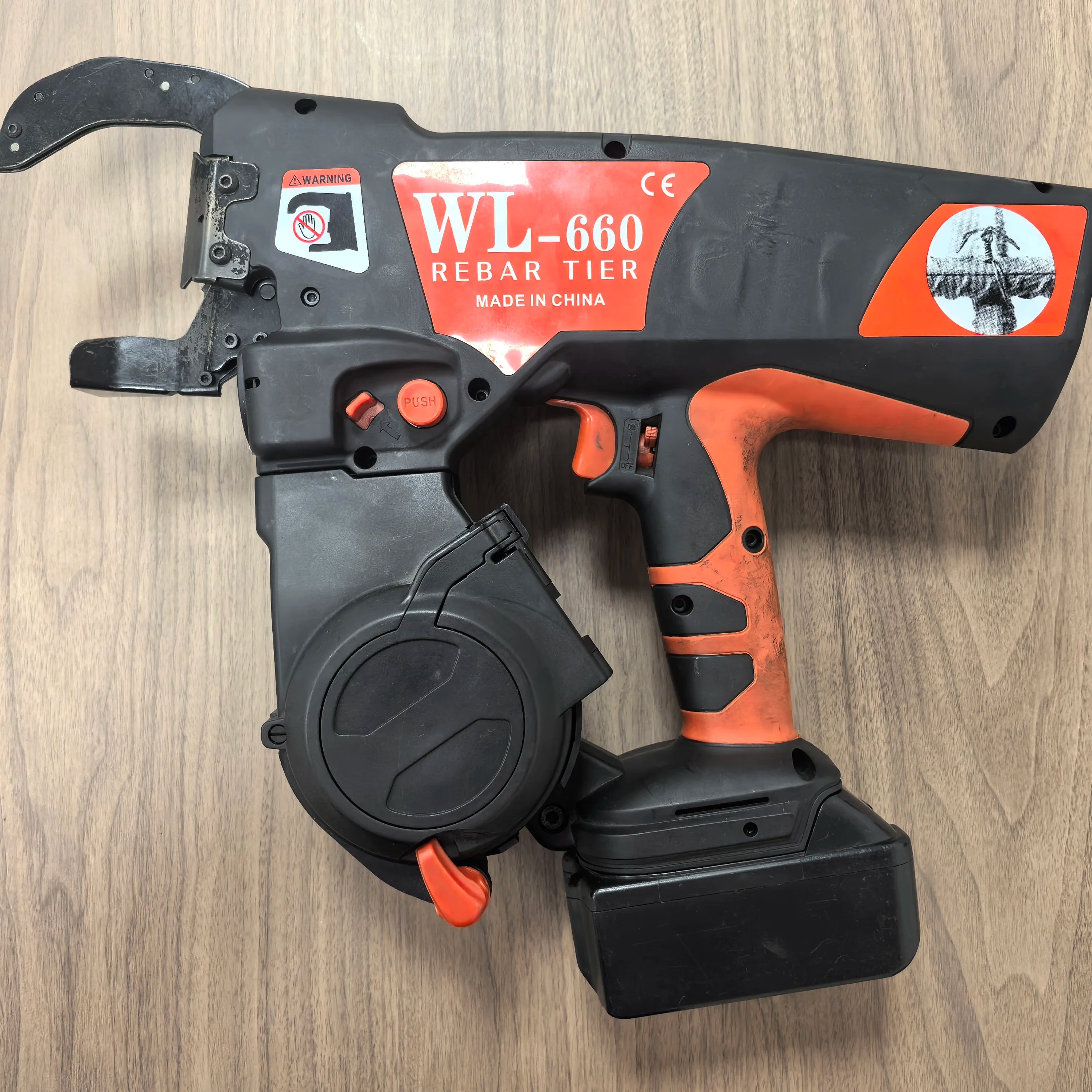 Automatic Rechargeable Rebar Tying Gun Kit WL460 DIY Grade OEM Customization High Efficiency CE Certified Building Tool