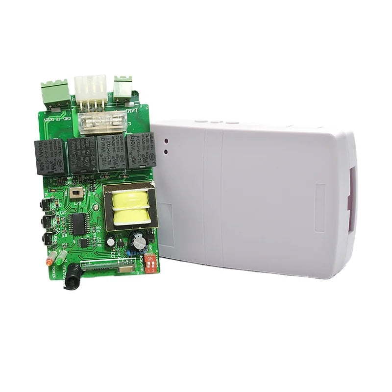 Manufacture RF 433MHz Roller Shutter WiFi Controller with Running Time Setting Auto-Door for Garage Door YET866&YET2126