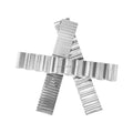 Boasta 304 Stainless Steel Wave Cutter Set 3PCS Flexible Crinkle Blade for Clay Fondant Polymer Craft Cutting Jewelry Making