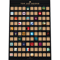 100 Books Scratch Off Poster Custom Top Reads of All Time Bucket List 100 Books Scratch Off Poster