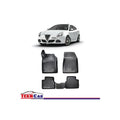Alfa Romeo Giulietta 2010 Onwards Compatible 3D Vehicle Black Pool Mat with Pool One Size Made in Turkey