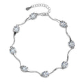 New VVS1 Moissanite Diamond 925 Sterling Silver Adjustable Bracelet Anniversary Gift for Girls Women Destiny Jewellery