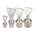 Adjustable Stainless Steel Flat Fan Fountain Nozzle Spring Sprinkler Spray Head