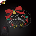 Hot Sales Rhinestone Transfer Christmas Hot Fix Rhinestone Transfers