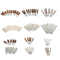 Multiple Caliberr 10pcs Gun Cleaning Bore Brush Bristles Wire Brush and Cotton Mop Chamber Cleaning Tool Kits