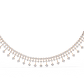 Natural Diamond Luxury Women's 14K/18K Solid Gold Chain Necklace Premium IGI Certified