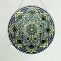 Free Shipping Stained Glass 6mm Lamp Stain Umbrella Grinder Wall Art 3D Sticker Aluminum Alloy Frame Customized Color Great