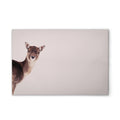 Made Germany Modern Hanging Wedding Home Decor Canvas Picture Animals Deer-Wall Painting Mural Beige Brown Stretcher Frame Art