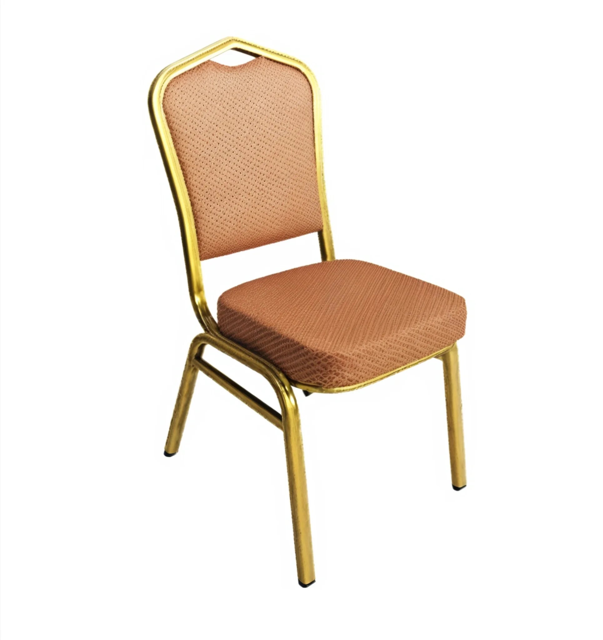 Contemporary Metal Stackable Banquet Chairs for Event Parties Premium Upholstery Chair for Ultimate Comfortable Church Seating