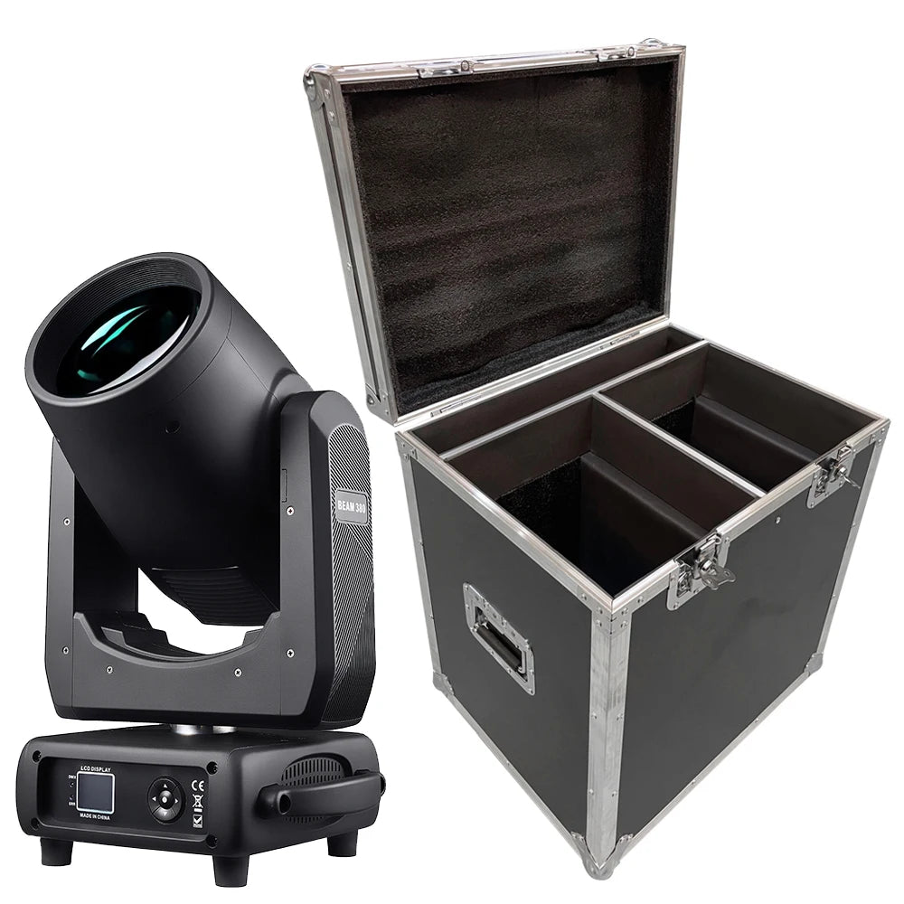 Flight Case Package 380w Beam Moving Light Lowest Price Beam 17r 10r Dmx Light Stage Lights for DJ Disco